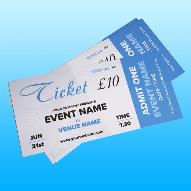 Tickets Printing Chelsea
